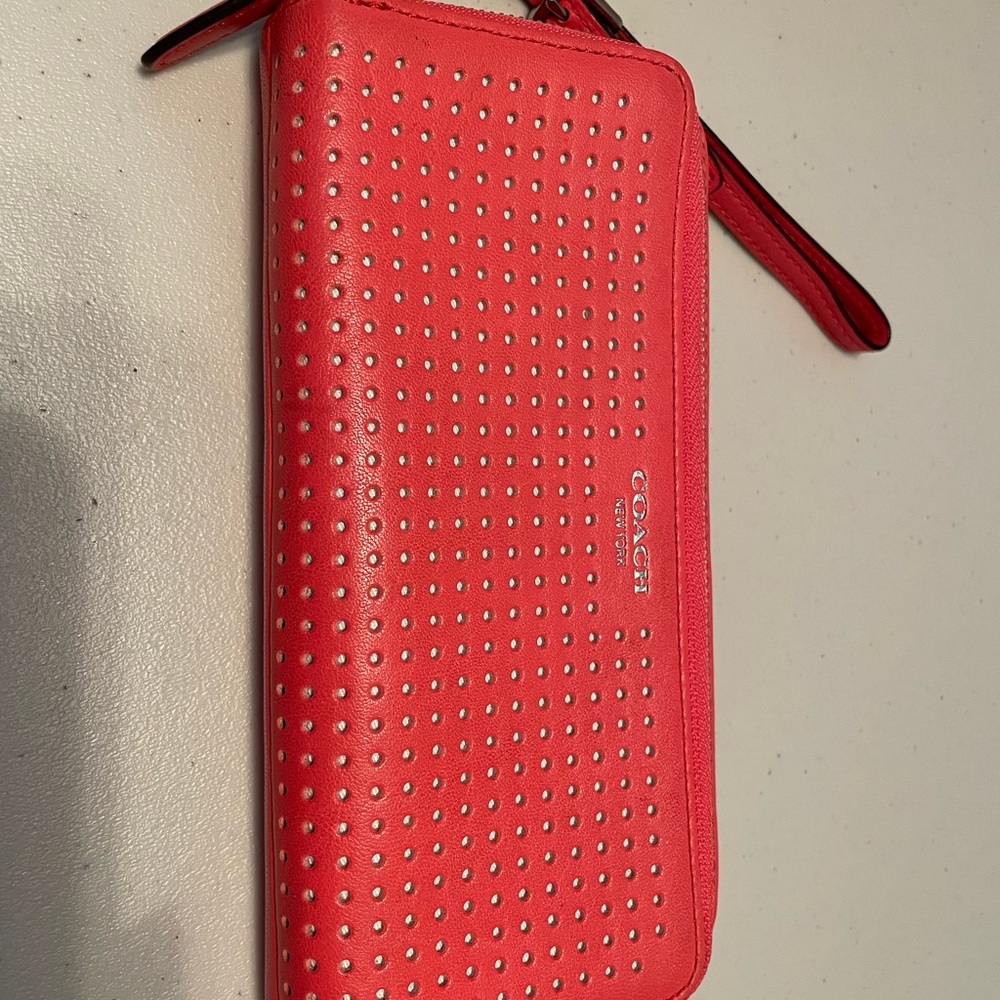 Coach wallet, wristlet